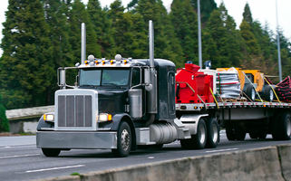 Transporte de piezas de recambio de máquinas a Polonia